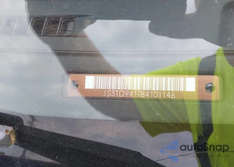 2008 Suzuki Grand Vitara from USA, damaged, VIN JS3TD941784101146